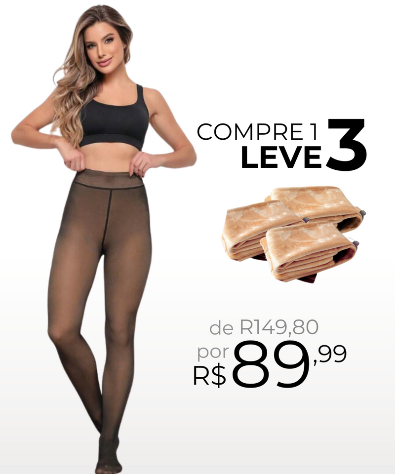 [COMPRE 1 LEVE 3] Meia Calça Peluciada Jully